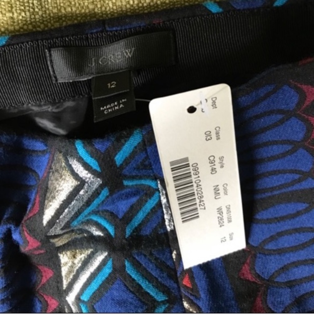 J Crew pattern skirt - Picture 3 of 3